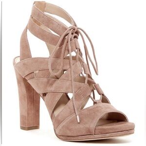 Via Spiga Suede Heels